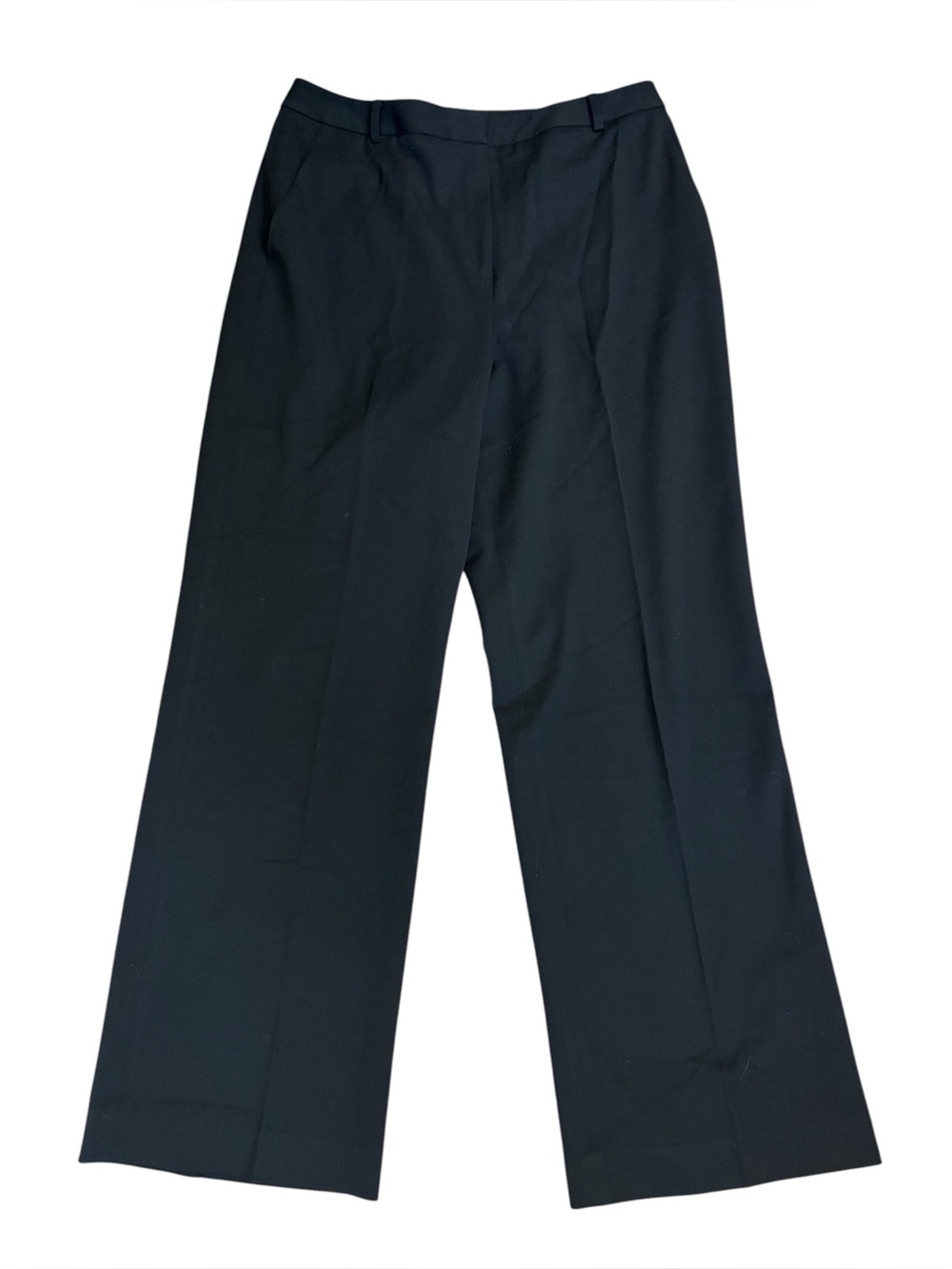 Brooks Brothers Black Women’s Flare Leg Trousers Size 12